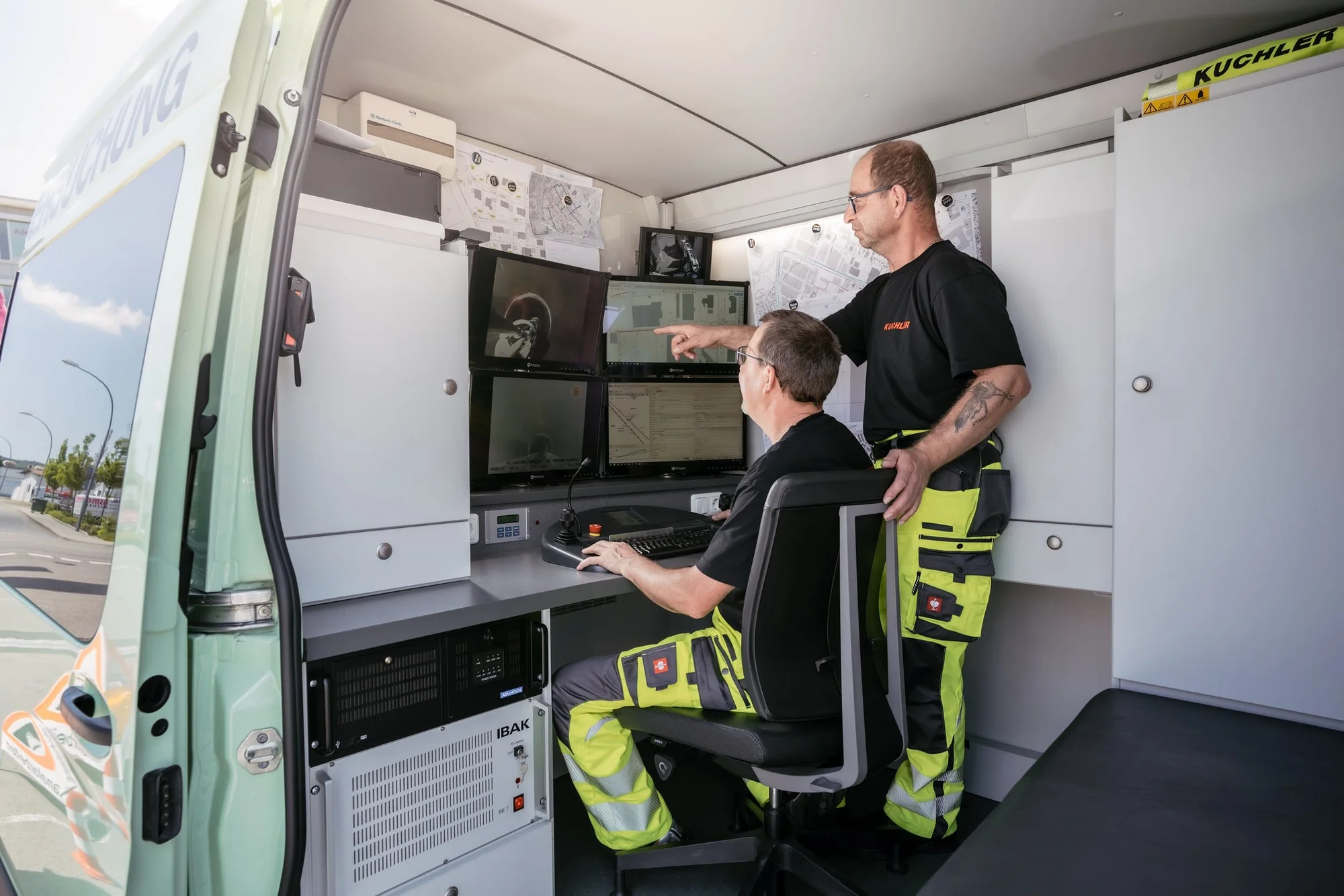 Ablauf von Kontaktaufnahme bis Kanalreinigung